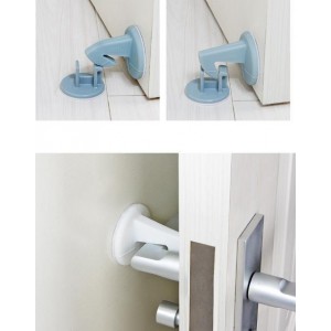 Silicone Door Handle Knob Crash Pad Wall Bumper Guard Stopper Anti Collision New   253690935963